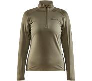 Craft Core Gain Midlayer Dames, olijf S 2023 Sportshirts