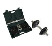 Schildkröt Fitness Dumbbell Set 10 Kg 7-delig Zwart