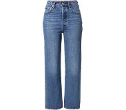 Levi's Ribcage Straight Ankle Jeans blauw Dames