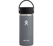 Hydroflask Coffee Drinkfles met Flex Sip Deksel 473ml, grijs 2023 BPA-vrije Bidons