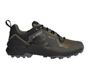 Adidas Swift R3 Gore-Tex Hiking Shoes Men, olijf/zwart 2022 UK 8 | EU 42 Trekking- & Wandelschoenen
