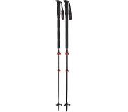 Komperdell Carbon CxP Pro Palen, zwart 105-140cm 2022 Ski- & Toerstokken