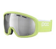 POC Fovea Mid Clarity Skibril (Maat One Size, Geel)