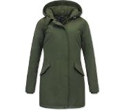 Gentile Bellini Winterjas Dames Getailleerd - 280 - Groen