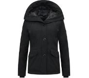 Gentile Bellini Getailleerde Winterjas Dames Kort - 503 - Zwart