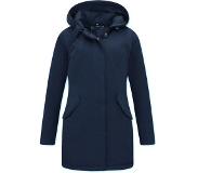 Gentile Bellini Getailleerde Winterjas met Capuchon - 280 - Blauw
