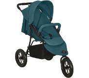 vidaXL Kinderwagen Staal Groen