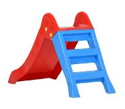 vidaXL Kinderglijbaan inklapbaar 111 cm meerkleurig