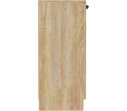 vidaXL Dressoir 60x30x70 cm bewerkt hout sonoma eikenkleurig