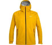 Salewa Puez Aqua 3 Powertex Jas Heren, geel M 2022 Regenjassen
