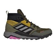 Adidas Heren Trailmaker Mid GTX schoenen (Maat 46, Olijf)