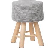 KidsDepot Kruk Iggy 29 cm katoen en hout grijs