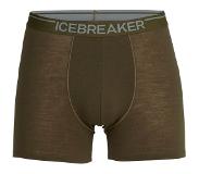 Icebreaker Anatomica Zwemboxers Heren, olijf S 2023 Base Layer korte onderbroeken
