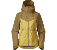 Bergans Dames Letto V2 3L jas (Maat S, Olijf)