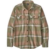 Patagonia Dames Organic Cotton Flanellen Blouse (Maat XS, Groen)