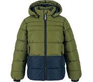 Color Kids - Winterjas voor kinderen - Gewatteerd - Olijfgroen - maat 92cm