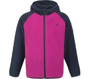 Color Kids - Fleece jas met capuchon voor kinderen - Festival Fuchsia - maat 152cm