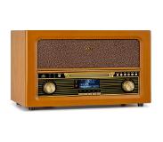 Auna Belle Epoque 1906 DAB retro stereo-installatie radio DAB FM mp3 weergave BT
