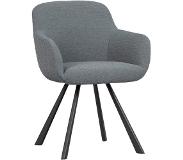 WOOOD Exclusive Juno Eetkamerstoel Sea Breeze (b) 58 X (d) 58 X (h) 79 Cm