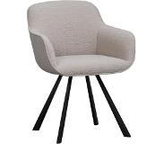 WOOOD Exclusive Juno Eetkamerstoel Beige (b) 58 X (d) 58 X (h) 79 Cm