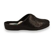 Franken Schuhe Dames Pantoffel Zwart ZWART 38
