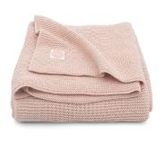 Jollein Deken Wieg Jollein 75x100 Basic Knit Pale Pink