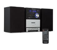 Auna MC-40 DAB stereo-installatie FM/DAB+ bluetooth CD cassette USB afstandsbediening