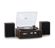 Auna Oxford SE mini stereo DAB+/FM BT-functie vinyl CD AUX-IN