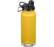 Klean Kanteen TKWide 32oz ( 946mL) - Chug Cap - Isoleerfles Marigold Unieke maat