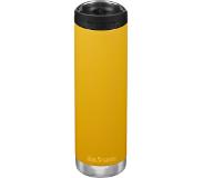Klean Kanteen TKWide 20oz (592mL) - Café Cap - Isoleerfles Marigold Unieke maat