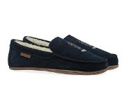 Ralph Lauren Collins Bear Blauwe Pantoffels Daim 41