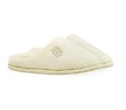 Tommy Hilfiger Monogram Shiny Home Ecru Pantoffels Stof 37