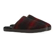 Toms Plaid Harbor Heren Slippers - Red