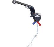 BARWIG 20000-630 1-greeps mengkraan Slangaansluiting 10 mm Antraciet, Chroom