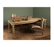 TOFF Bologna - Dining table 200x100 - KD (Groen, 200x100x78cm)