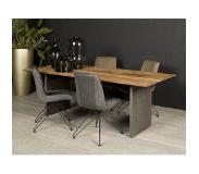 TOFF Ora diningtable 240x100 (Groen, 240x100x76cm)