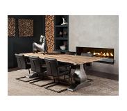 TOFF Prato diningtable 200x100 (Groen, 200x100x78cm)