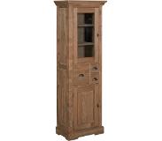 TOFF Bologna - Vitrine Cabinet 66 (Groen, 66x191cm)