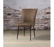 SIDD Toledo sidechair - Savannah light brown 1049 (52x89cm)