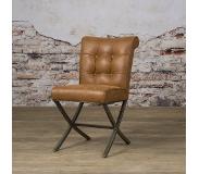 SIDD Barcelona sidechair - fabric cherokee 8 cognac (46x87cm)