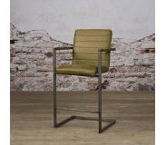 SIDD Rocca barstool - Bull green (Groen, 56x104cm)