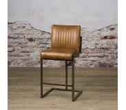 SIDD Ferro barstool - Savannah light brown 1049 (Groen, 50x101cm)