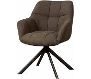 SIDD Alba swivel armchair - Alpine dark brown 18 (66x85cm)