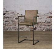 SIDD Rocca barstool - Bull brown (Groen, 56x104cm)