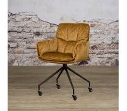 SIDD Saronno armchair - fabric Yellow YC1939-7 (63x88cm)