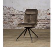 SIDD Rota swivel sidechair - Lush 822-227 Brown (48x90cm)