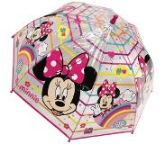 Disney Minnie Mouse kinderparaplu Minnie Mouse 45 cm polyester transparant