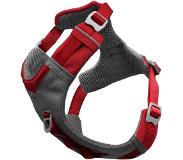 Kurgo Journey Air Harnas / Hondentuigje - Ripstop - Ademend Mesh - Rood / Grijs - XS - Nekomtrek: 23 - 33 cm - Borstomtrek: 30 - 45 cm (GELIEVE ALVORENS BESTELLEN OPMETEN)