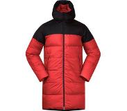 Bergans Jas Bergans Unisex Oslo Down Parka Red Sand Black-XS