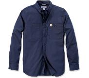 Carhartt Blouse Carhartt Men Rugged Prof Workshirt L/S Navy-M